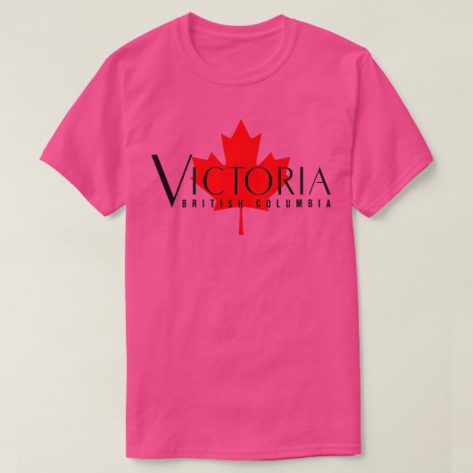 Womens VICTORIA BRITISH COLUMBIA BC CANADA THE GAR T-shirt (Design voorkant)