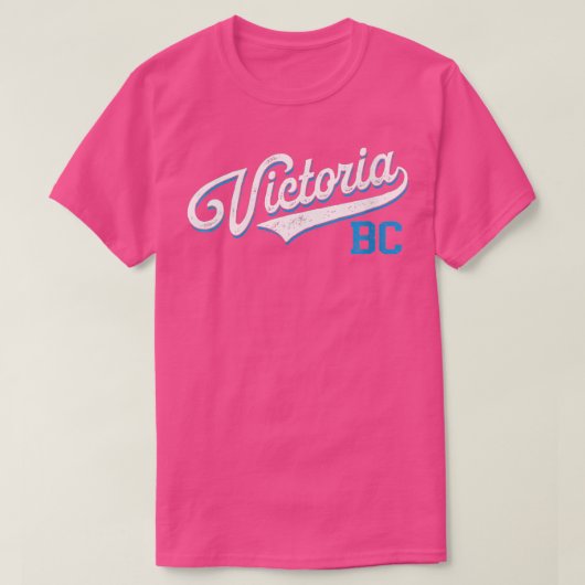 Womens Victoria Canada British Columbia  Va T-shirt (Design voorkant)