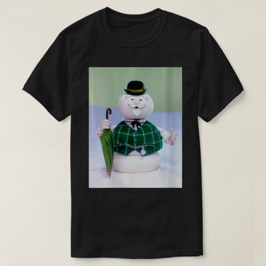 Womens Vintage-kerstrecenster Sam T-shirt (Design voorkant)