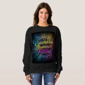 Women's "Visionaries Illuminate Futures" Graphic S Trui (Voorkant volledig)