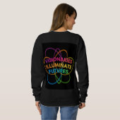 Women's "Visionaries Illuminate Futures" Graphic S Trui (Achterkant volledig)