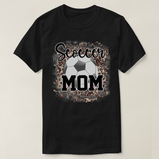 Womens Voetbal Mam Bleaching Soccer Mam Moeder's D T-shirt (Design voorkant)
