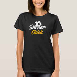 Womens Voetbal Meisjes Voetbal T-shirt