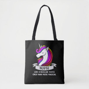 Womens voor medisch advies over de Magische Unicor Tote Bag