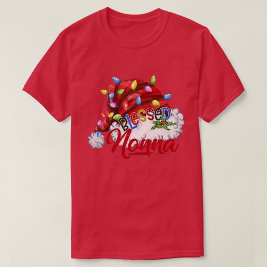 Womens vrouw zonder kerstmis zonder kerstmis Licht T-shirt (Design voorkant)