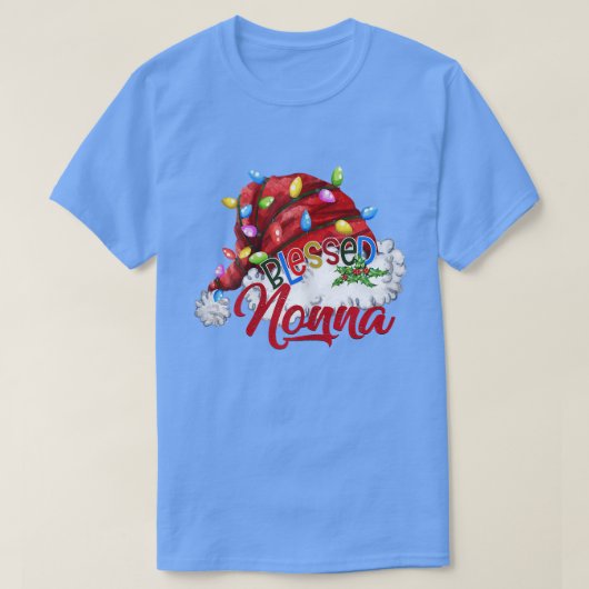 Womens vrouw zonder kerstmis zonder kerstmis Licht T-shirt (Design voorkant)