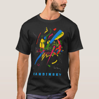 Womens Wassily Kandinsky Abstracte Kunst Kleine We T-shirt
