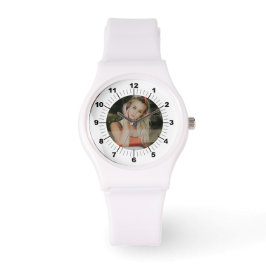 Women's Watch - Gepersonaliseerde siliconen band w Horloge