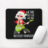 Womens We Are Not Old We Are Recycled Teenagers Ch Muismat (Met muis)
