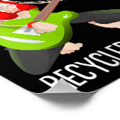 Womens We Are Not Old We Are Recycled Teenagers Ch Poster (Hoek)