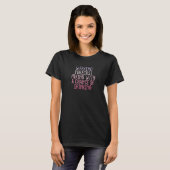 Womens Weekend Forecast Hiking met kans op Dr. T-shirt (Voorkant volledig)
