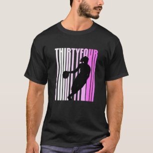 Womens Weesbal 34th Birthday Retro 34 Su T-shirt
