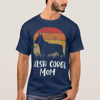 Womens Welsh Corgi Dog Mam1680 T-shirt