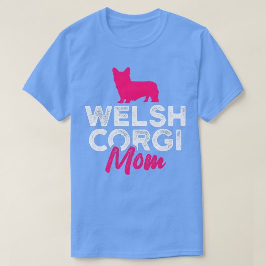Womens Welsh Corgi Ma1856 T-shirt (Design voorkant)