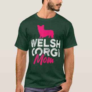 Womens Welsh Corgi Mam 1857 T-shirt
