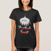 Womens Wesolych Swiat Lish Christmas Holiday V-nec T-shirt (Voorkant)