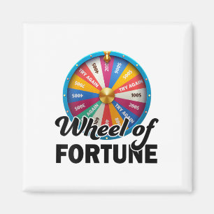 Womens Wheel Of Fortune Dad Fathers Day Wheel Of F Magneet