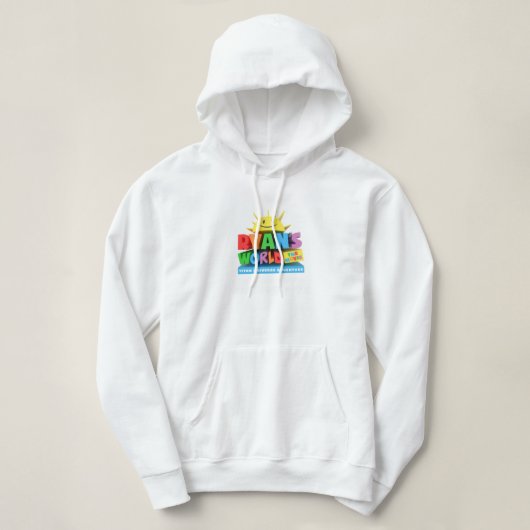 Womens White Hoodie (Design voorkant)