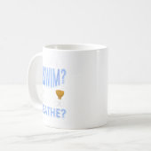 Womens Why Do I Finswim Funny Swim Humor For Aquat Koffiemok (Voorkant links)