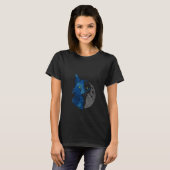 Womens Wildlife Predator Dierlijke Bos Dierlijke H T-shirt (Voorkant volledig)