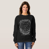Womens Wisconsin Chow Club Logo Sweatshirt (Voorkant volledig)