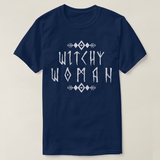 Womens Witchy Woman Witchcraft Witch Wicca Occult T-shirt (Design voorkant)