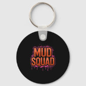 Womens Womans Muddy Mud Run Squad Mudding Running  Sleutelhanger (Voorkant)