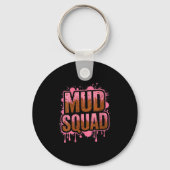 Womens Womans Muddy Mud Run Squad Mudding Running  Sleutelhanger (Voorkant)
