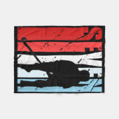 Womens Womens Field Hockey 35th Birthday Player Te Fleece Deken (Voorkant (Horizontaal))