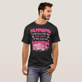 Womens Womens Nonna Because Im Way Too Cool To Be  T-shirt (Voorkant volledig)