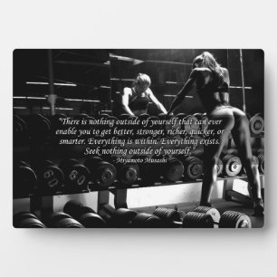 Women's Workout Motivatie Fotoplaat