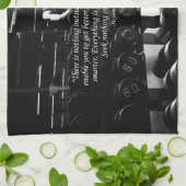 Women's Workout Motivatie Theedoek (Gevouwen)
