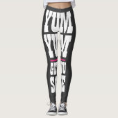 Women's Workout Yoga YUM YUM GET YOU SOME Leggings (Voorkant)