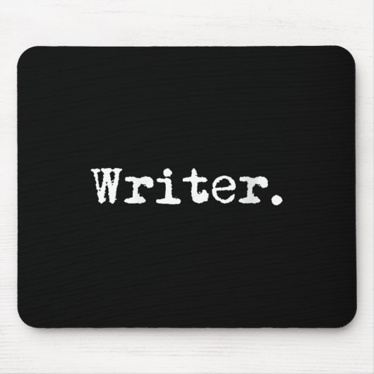 Womens Writer Funny Writing Book Au Novelist Gift  Muismat (Voorkant)