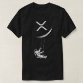 Womens XRP Crypto Cryptocurrency Blockchain C T-shirt (Design voorkant)