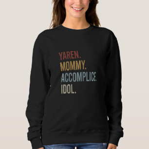 Womens Yaren Mama Medewerker Idol Retro Style Vin Trui