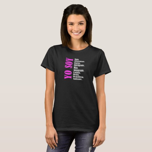 Womens Yo Soy Mama T-shirt (Voorkant volledig)