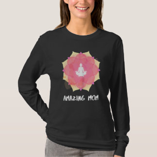 Womens Yoga Moeder Moederdag Mandala 3 T-shirt