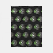 Womens Yoga Namaste Women Meditation Chakra Woman Fleece Deken (Voorkant)