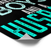 Women's You Cant E Me I Have Two Boys And A Husban Poster (Hoek)