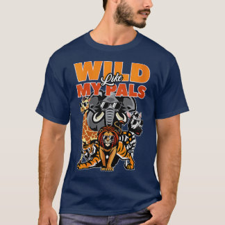 Womens Zookeeper A Wildlife Safari and Animal Wild T-shirt