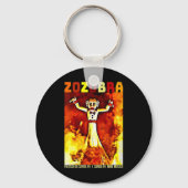 Womens Zozobra Fiestas De Sante Fe New Mexico Old  Sleutelhanger (Voorkant)