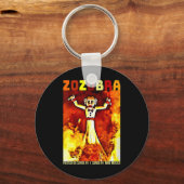 Womens Zozobra Fiestas De Sante Fe New Mexico Old  Sleutelhanger (Voorkant)