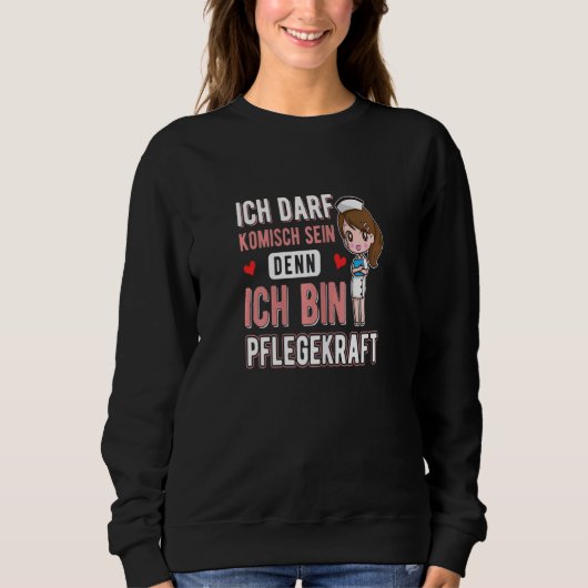 Womens zuster zuster zwitje trui (Voorkant)