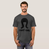 Womenshat Girl Premium VNeck gift T-shirt (Voorkant volledig)