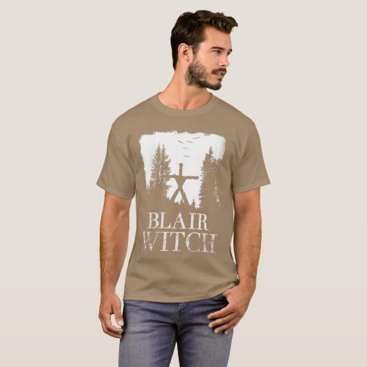 Womenshe Blair Witch Project Simplifiedrees Poster T-shirt (Voorkant volledig)