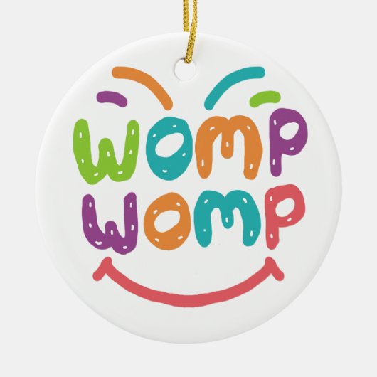 Womp Keramisch Ornament (Voorkant)