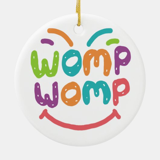 Womp Keramisch Ornament (Achterkant)