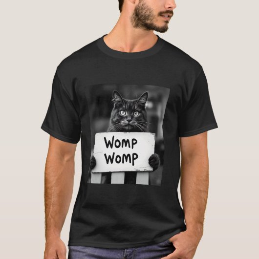 Womp Womp Kat Grappige Meme Trend Gen Z T-shirt (Voorkant)