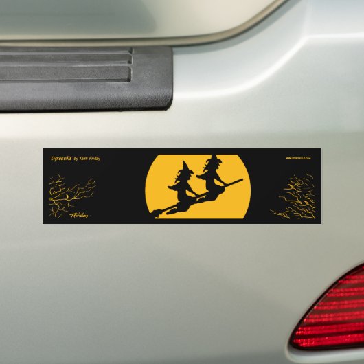 Womyn Witch Bumpersticker (Op auto)